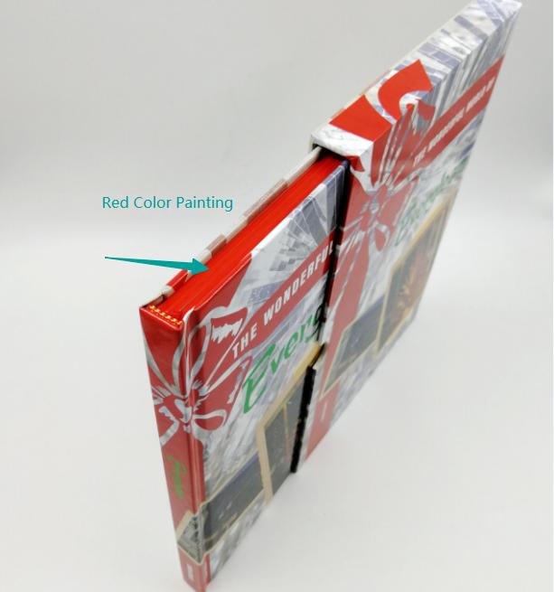วิธีทำหนังสือด้วยขอบสีพ่น?