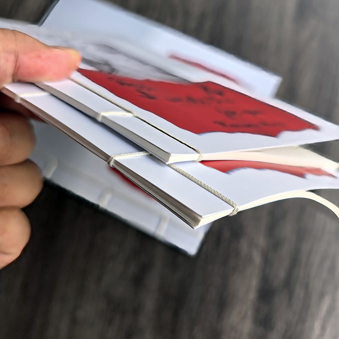 โรงงานผลิตหนังสือเย็บเล่มแบบจีนดั้งเดิมของญี่ปุ่น