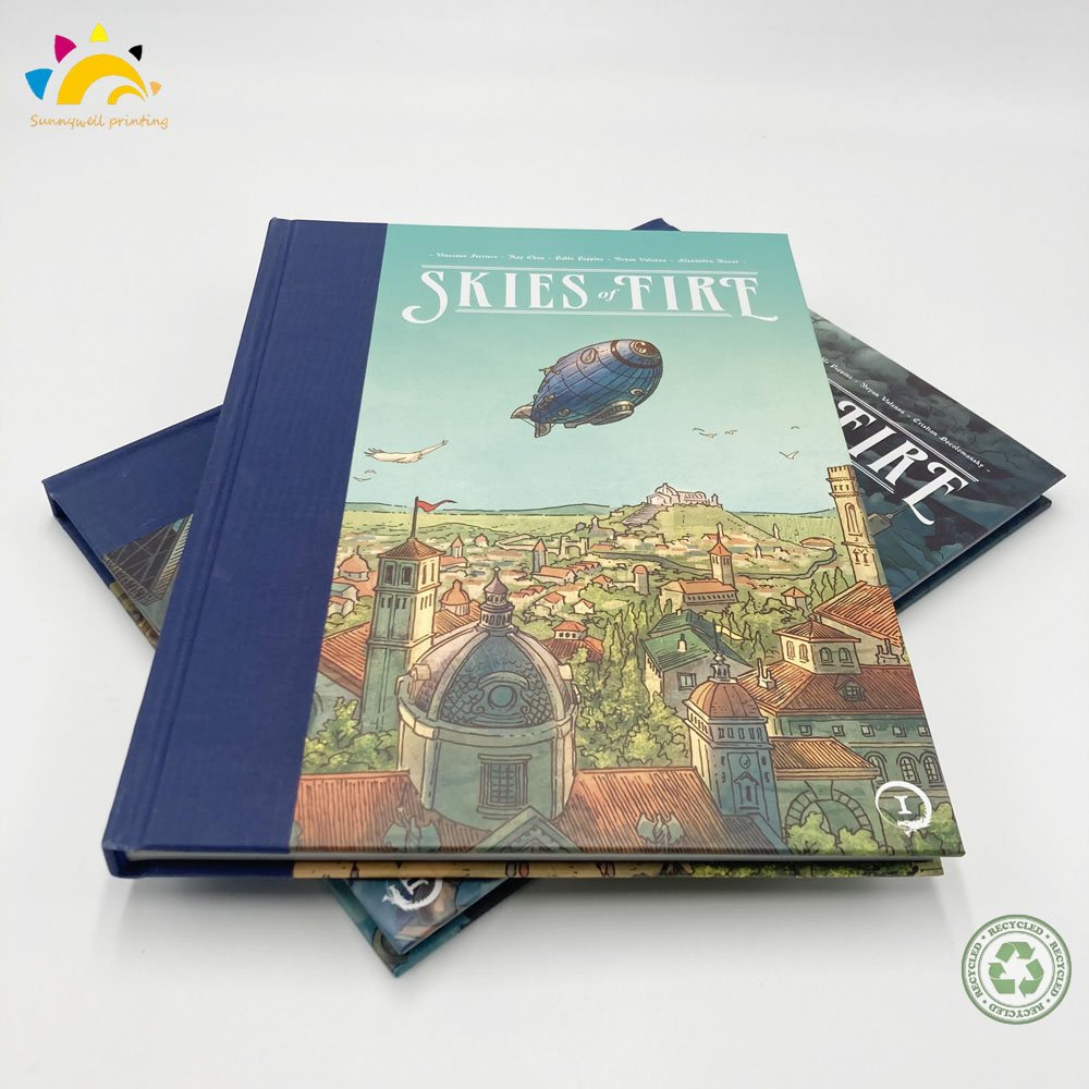 หนังสือการ์ตูนคุณภาพสูงการพิมพ์หนังสือการ์ตูน