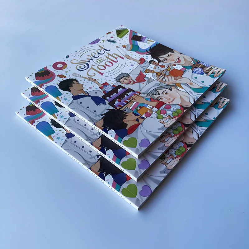 การพิมพ์หนังสือภาพประกอบมังงะ
