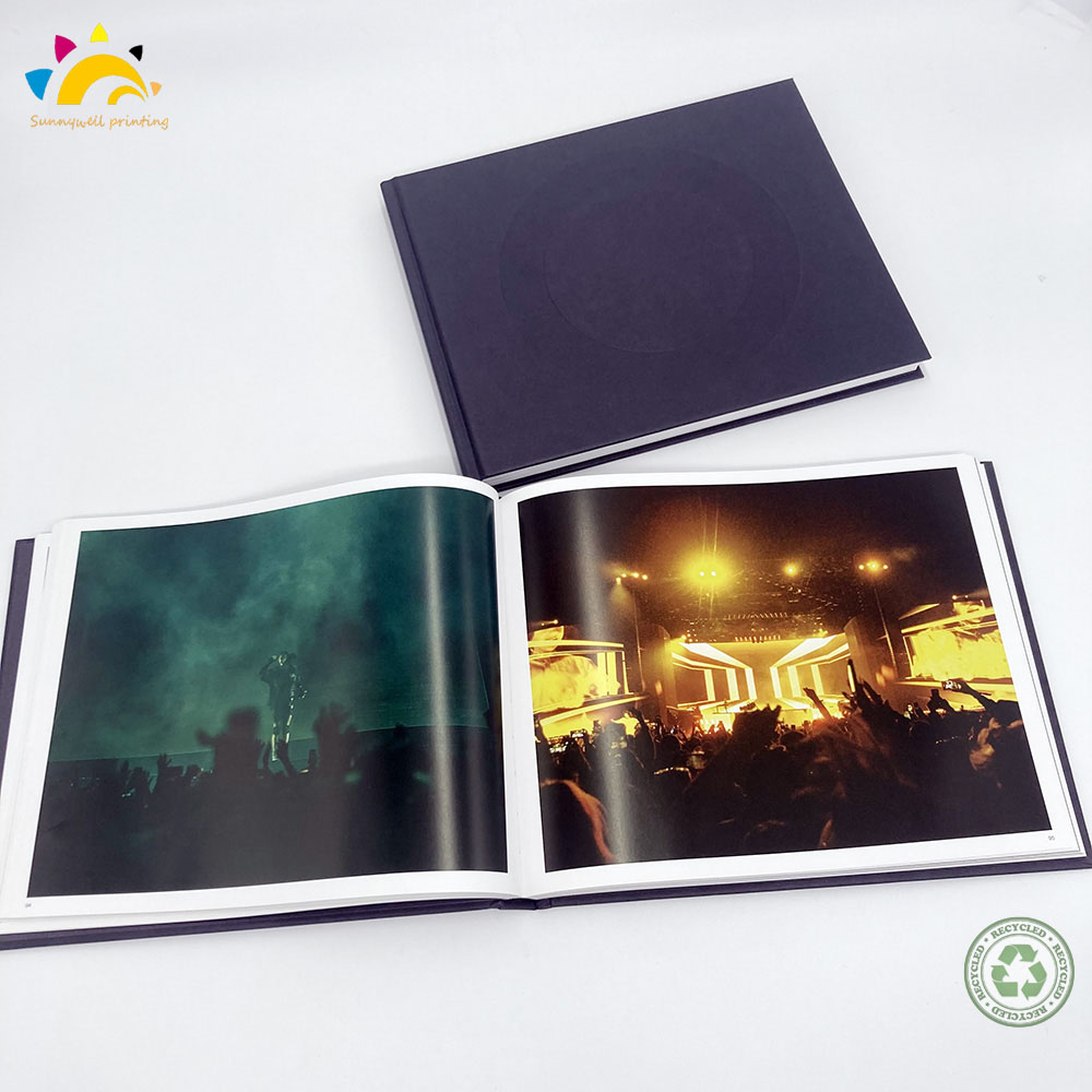 การพิมพ์หนังสือภาพถ่ายและการผูกมัด